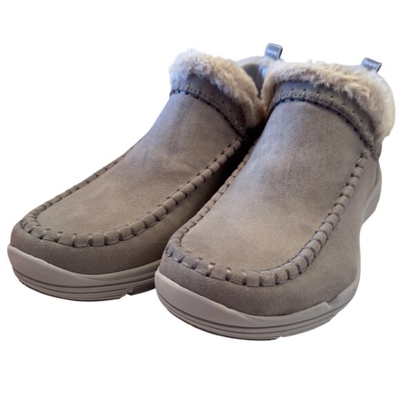 Ryka Ariana Cozy Lined Size 8 Paloma Gray Ankle Bootie Lined NWB - Picture 11 of 11